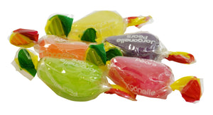 Wrapped pear drops