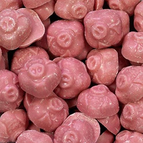Pink chocolate pigs