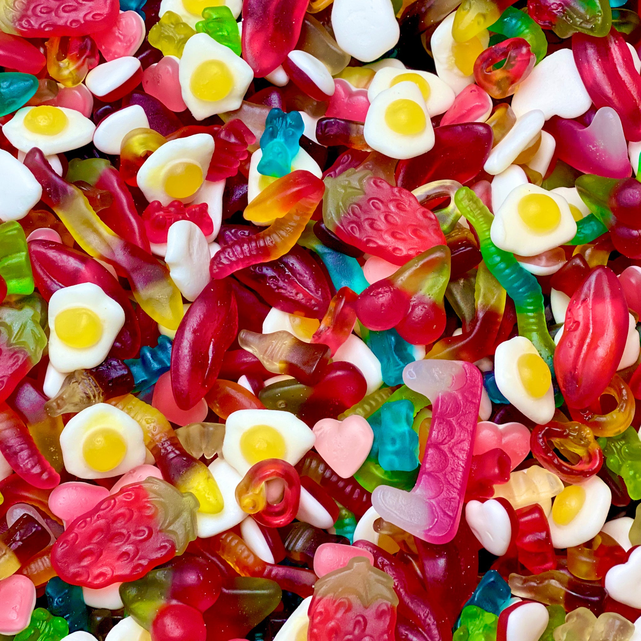 Gummy sweet mix