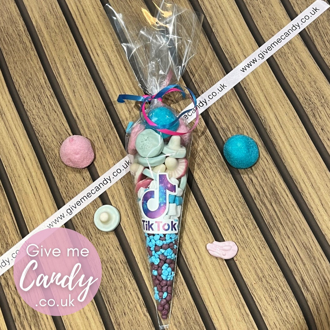 tiktok party cones available in 2 sizes